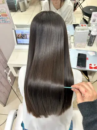 ロング 【髪質改善カラー】 瀧田嵐士🇰🇷のヘアスタイル