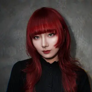 ロング カラー ハイトーン/レイヤー しゅーたのヘアスタイル