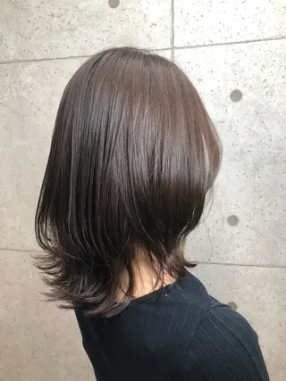 ミディアム カラー E:terne大宮店 ディレクター豊島穂希のヘアスタイル