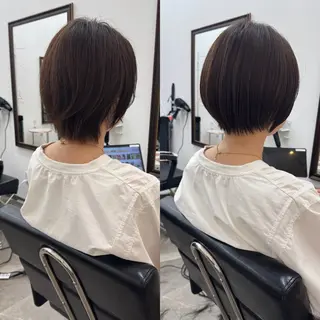 ショート 新宿　ショート・ボブ カットモデル募集のヘアスタイル