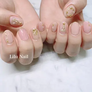 ネイル モチの良さ◉ フィルインネイル♡のネイルデザイン