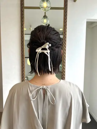 ヘアアレンジ letterby novel はるみのヘアスタイル