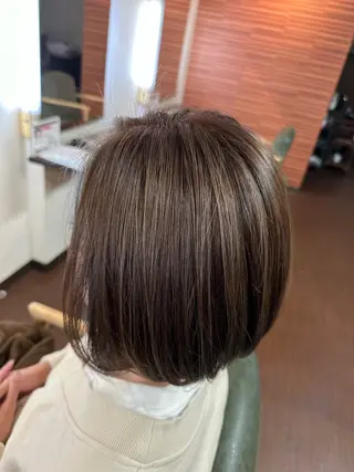 ショート カラー 💜推しインナー カラー/菊池柊真💜のヘアスタイル