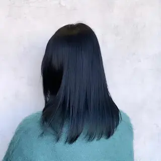 セミロング カラー ヘアアレンジ 🤍透明感カラー🤍 Ryujiのヘアスタイル