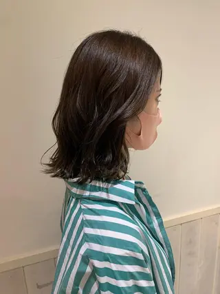 ミディアム カラー 💖クボ モモ💖のヘアスタイル