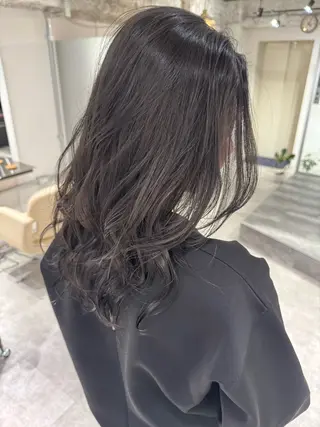ロング カラー 夜23時まで予約🉑 reverieあきらのヘアスタイル