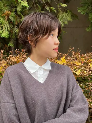 ショート カラー 🌼 アユカのヘアスタイル