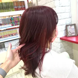 セミロング カラー 櫻井 なんなのヘアスタイル