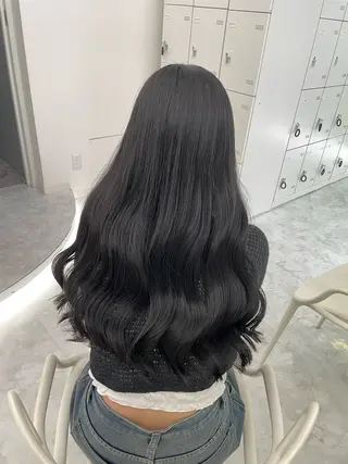 ロング 🤍韓国艶ワンホン ヘアMayu🤍のヘアスタイル