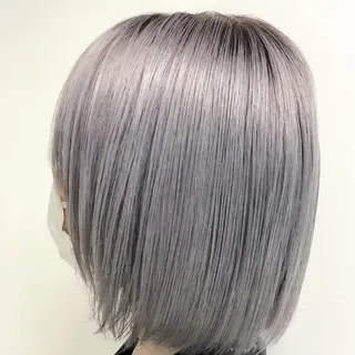 ショート カラー 髪質改善・白髪ぼかし /お悩み対応カラーのヘアスタイル