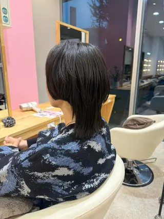 ミディアム ゆんな/清潔感ｶｯﾄ 透明感ｶﾗｰ🥯のヘアスタイル