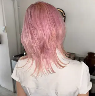 ミディアム カラー Rena✴︎トレンド ×スタンダードMIXのヘアスタイル