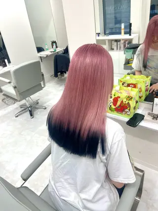 ロング カラー 🩶【推しハイトーン 】yuzu🩶のヘアスタイル