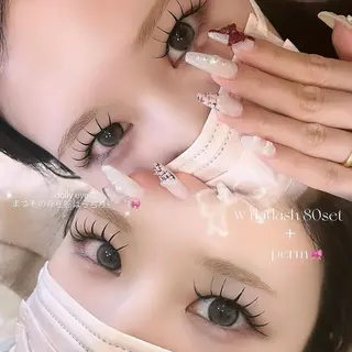 マツエク・マツパ ⟡.·アイリスト yuna🎀🤍のマツエク・マツパデザイン
