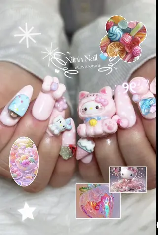ネイル XIINHNAIL 船橋店 馬詰ちゃんのネイルデザイン