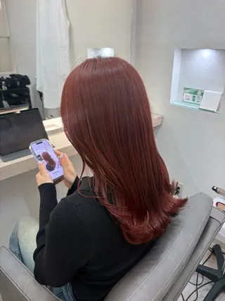 カラー 🌈透け感カラー/ 髪質改善RINA🌈のヘアスタイル