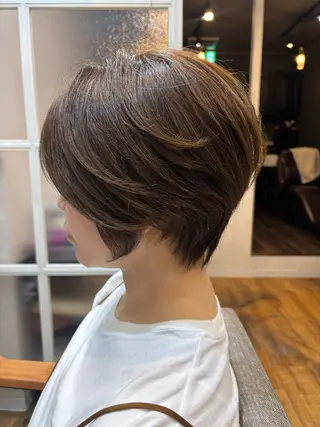 ショート カラー 堀越 智仁のヘアスタイル