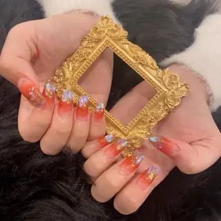 ネイル Tinaネイル 難波のネイルデザイン