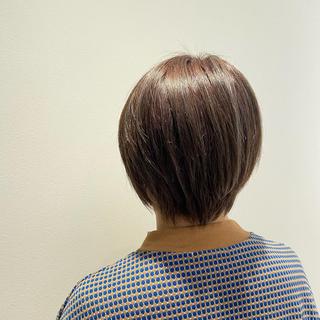 ショート カラー Rubik's 梅田茶屋町/叶莉のヘアスタイル