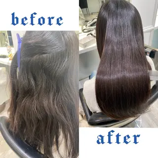 ロング 🌈髪質改善/縮毛矯 正特化🌈鈴木一寿のヘアスタイル