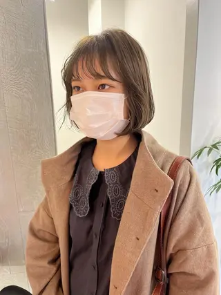 ショート カラー 🫧umu.🫧韓国 /レイヤーカットのヘアスタイル