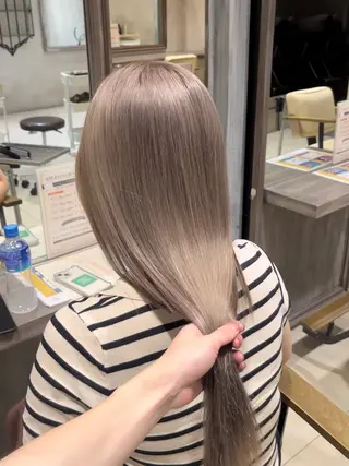 ロング カラー 高槻No.1🇰🇷 韓国ヘア 橋口陽太のヘアスタイル