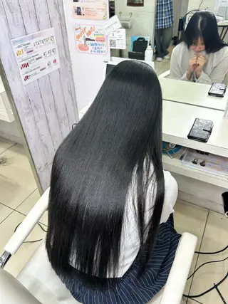 ロング 【髪質改善カラー】 瀧田嵐士🇰🇷のヘアスタイル