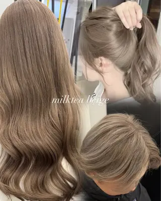ロング カラー 渋谷髪質改善/縮毛 矯正/かすが🪽🫧のヘアスタイル