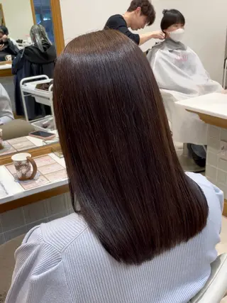 セミロング 髪質改善ケア/透明感 カラー伊藤 千尋のヘアスタイル
