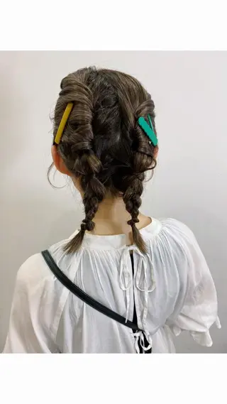 ミディアム 田谷 夏生のヘアスタイル