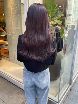 ロング 🌸インナーカラー 🌸藤井春華のヘアスタイル