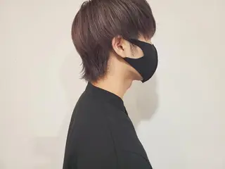 ショート メンズ パル__レイヤー/パ ーマ/デザインカラーのヘアスタイル