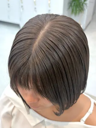 ショート カラー 透明感カラー/ レイヤー/のりとみのヘアスタイル