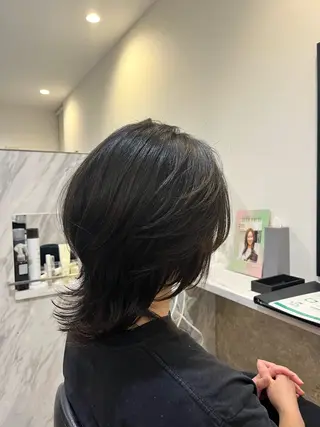 ミディアム 蔵屋 洸太のヘアスタイル