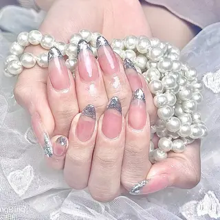 ネイル 🎀kira 長さだし💗モチ最高のネイルデザイン