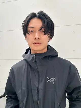 ショート メンズ メンズパーマ本町/ 心斎橋ナカムラヒロトのヘアスタイル