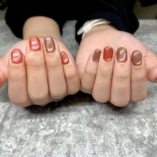 ネイル パラジェルフィルイン マグネット/倉持のネイルデザイン