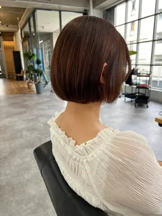 カラー ショートカット/ 岡山駅前/KAZUのヘアスタイル