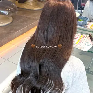 カラー 艶髪×透明感カラー KAREN🐨🤍のヘアスタイル