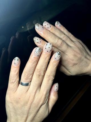 ネイル Be Rac 🖤🐍🦋🥀のネイルデザイン