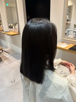 ミディアム 江副 朱星のヘアスタイル