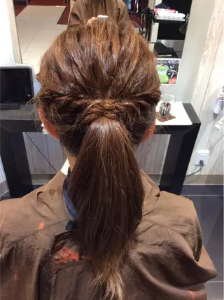ヘアアレンジ Marika 🫧のマツエク・マツパデザイン