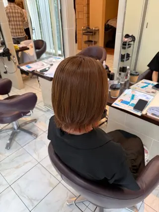 ミディアム 篠崎 大翔のヘアスタイル