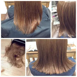 ショート ミディアム セミロング 柔らか垢抜けカラーと カット🫧ASUKAのヘアスタイル