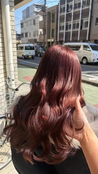 ロング カラー 🤍aina / anyhow🤍のヘアスタイル