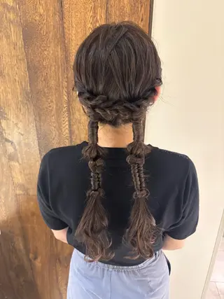 ロング 鈴木 彩莉のヘアスタイル