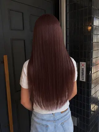 ロング カラー 三木優花🫧 大人可愛い製造機🫧のヘアスタイル