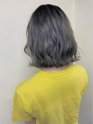 ショート カラー ヘアアレンジ Sol plusのヘアスタイル