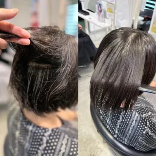 パーマ 浅野  勇貴のヘアスタイル