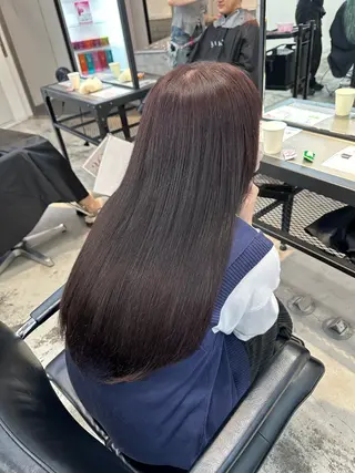 ロング カラー パーマ ヘアアレンジ 艶髪/髪質改善/縮毛 masae🌼のヘアスタイル
